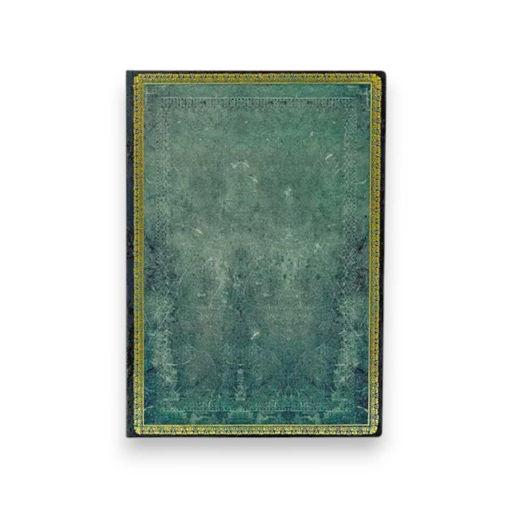 Picture of PAPERBLANKS MIDI DOT GRID OLD LEATHERPACIFIC BLUE